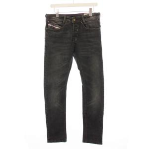 SLAMMER デニムパンツ ジーンズ ストレッチ W30 L34 ダークグレー /YM