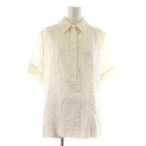 シャツ ブラウス 半袖 レース 34 ホワイト F3BL26RAL /NQ