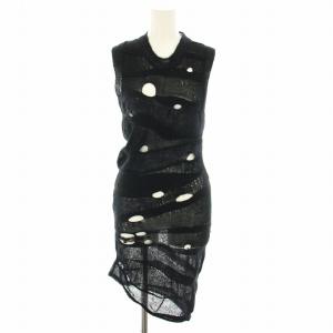 コムデギャルソン COMME des GARCONS ダメージニット セーター ノースリーブ 変形 アシンメトリー