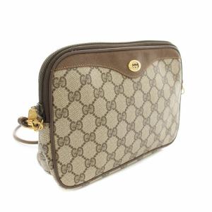 GUCCI ショルダーバッグ GG ベージュ ブラウン 56.02.068