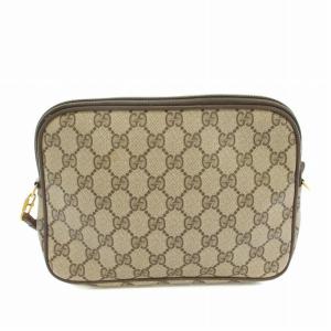 GUCCI ショルダーバッグ GG ベージュ ブラウン 56.02.068