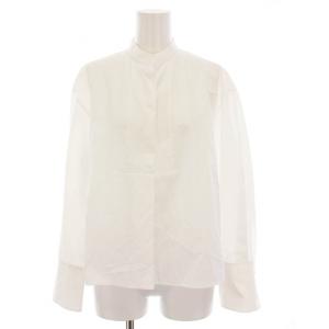 7DAYS SHIRTS THURSDAY セブンデイズ シャツ ブラウス バンドカラー 長袖 34 白