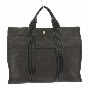 HERMES エルメス ボリードポーチ PM 25 コットンブラック革H刺繍 ボリード ポーチ 25 小物入れ メイクポーチ ロゴ 刺繍