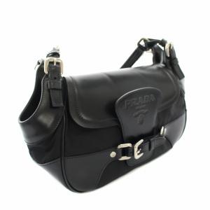 PRADA TESSUTO SHOW O ハンドバッグ ブラック BR3040