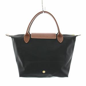 Longchamp ル プリアージュ オリジナルSトップハンドルバッグ トートバッグ ハンドバッグ ナイロン 黒 ブラック