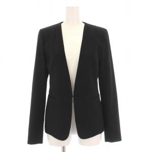 ノーカラージャケット アウター 2 黒 250-5JK.CW.KS.0204 /YM