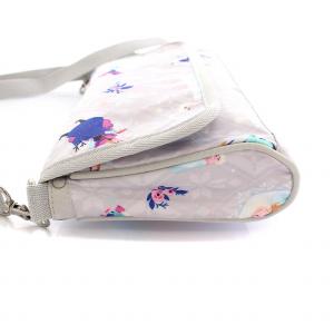 LesportSAC ディズニー アナと雪の女王 ショルダーバッグ クラッチバッグ 総柄 ライトグレー /YM