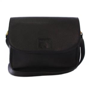 ヴィンテージ ショルダーバッグ レザー ブラック