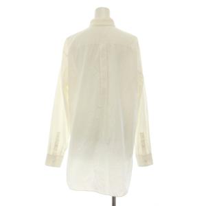 GIVENCHY シャツ ブラウス バンドカラー 長袖 ピンタック 36 白 ホワイト /YT