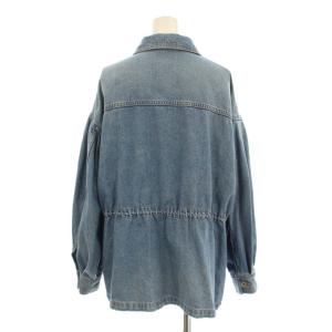GRACE CONTINENTAL 23SS ボリューム袖デニムジャケット Gジャン ジージャン USED加工 36 インディゴ 0123101055