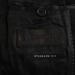 Neil Barrett STANDARD FIT コート ロング丈 ショールカラー ウール アウター 44 黒 ブラック BCA97