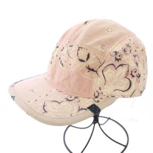 camp cap ペイズリー柄 ピンク 0214903003005