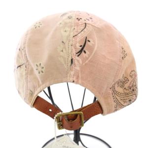 visvim camp cap ペイズリー柄 ピンク 0214903003005