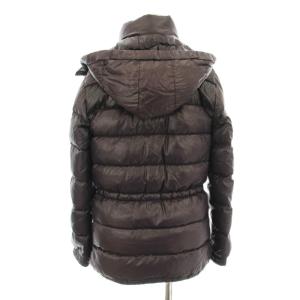 MONCLER ROD ダウンコート フード ジップアップ ロゴワッペン ナイロン 00 紫 パープル 44502/91/68950