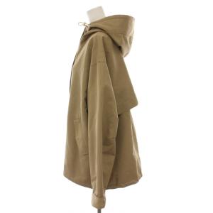 Spick&Span 24AW 撥水マウンテンパーカー ジャケット ジップアップ 38 ベージュ 24011200400030