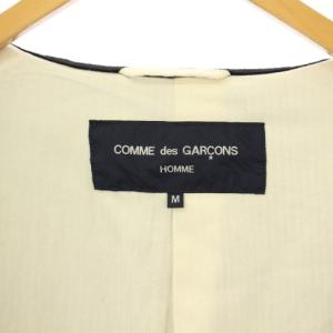 COMME des GARCONS HOMME AD2022 ウールサージ 製品縮絨バルカラーコート