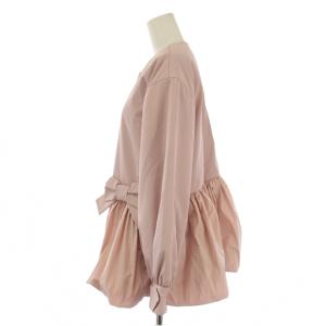 M'S GRACY 25AW 中綿入りペプラムショートコート 38 ピンク CR-519602