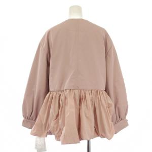 M'S GRACY 25AW 中綿入りペプラムショートコート 38 ピンク CR-519602