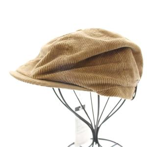 HATTITUDE NEWSBOY CAP コーデュロイ ハンチング キャップ L ベージュ S82HA0035