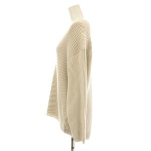 MUSE de Deuxieme Classe MALUアゼ V プルオーバー ニット セーター 長袖 Vネック 白 ホワイト 17080500422010