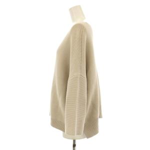 MUSE de Deuxieme Classe ニット セーター 長袖 コットン ベージュ 15080500713110 /KU