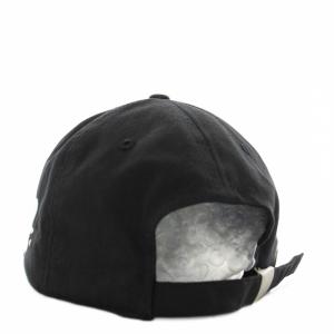 agnes b. キャップ ロゴ刺繍 ベースボールキャップ 野球帽 TU 黒 ブラック /G