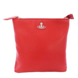 VEGAN ポーチ オーブ ビーガンレザー レッド