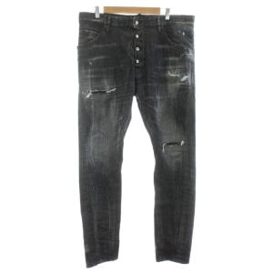 CLASSIC KENNY JEAN デニムパンツ ダメージ加工 ボタンフライ 50