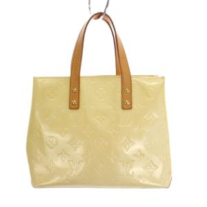 モノグラム ヴェルニ リードPM ハンドバッグ ノワゼット ベージュ M91334