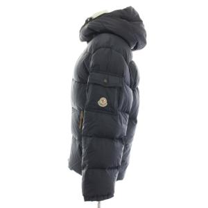 MONCLER BAZILLE ダウンジャケット 茶タグ 00 ネイビー 220-091-41329-52