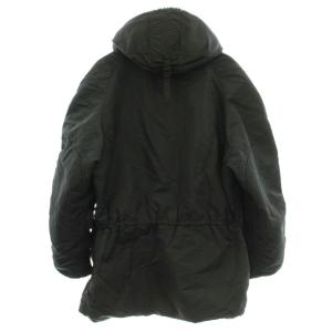 ALPHA INDUSTRIES N-3B フライトジャケット 中綿 ミリタリー コート L 黒 ブラック /G
