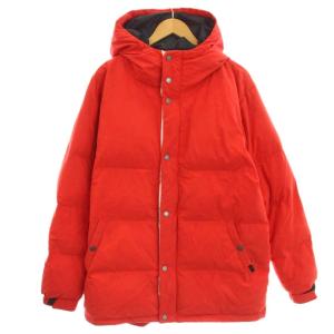 2018 FALL PUFFA JACKET 中綿 フーデッドブルゾン ジャケット L 赤 レッド AI042-760