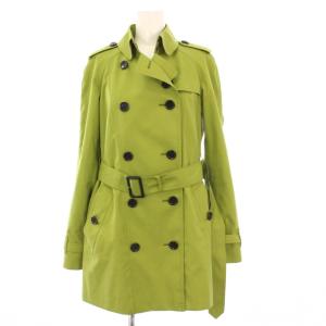 トレンチコート 裏地ノバチェック 38 グリーン B1A12-717-72