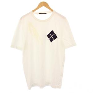 Tシャツ カットソー 半袖 ワッペン XXL 白 RM162M CMS HAY04W /KH