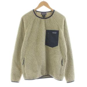 ロスガトスクルー トレーナー 長袖 フリース M ベージュ 25895 /KU