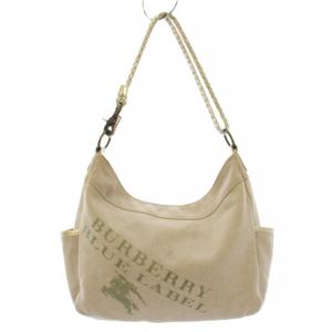 トートバッグ ショルダーバッグ ロゴ ベージュ /KH