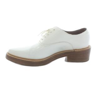 Acne Studios ドレスジューズ レースアップ レザー 36 白 ホワイト /KU