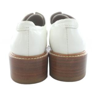 Acne Studios ドレスジューズ レースアップ レザー 36 白 ホワイト /KU