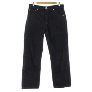 デニムパンツ ジーンズ ストレート ボタンフライ 30 インディゴブルー RM-TR0103-D006-H22