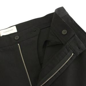 Salvatore Ferragamo ワイドパンツ 48 ブラック 14 3828/1534-001/0771028