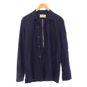 16AW ZIP SMOCK SHIRTS 39 ネイビー S30DL0329