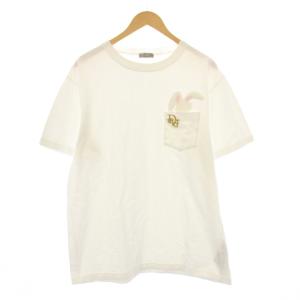 ERL 23SS ロゴエンブロイダリー バニーワッペン Tシャツ L 313J651A0554