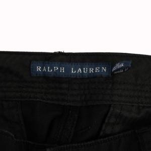 RALPH LAUREN カーゴパンツ ジップフライ 12(180/80A) ブラック /BM