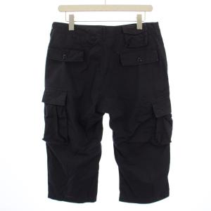 Engineered Garments クロップドパンツ ジップフライ S ネイビー /BM