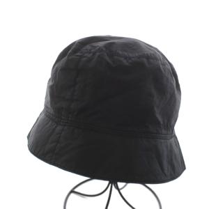 PRADA ハット 帽子 ナイロン 黒 ブラック /AN1 OH