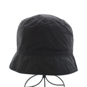 PRADA ハット 帽子 ナイロン 黒 ブラック /AN1 OH