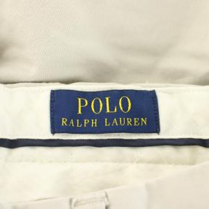 POLO RALPH LAUREN パンツ スラックス タック 36/34 ベージュ /AN49