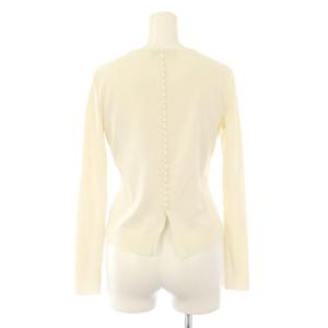 René BASIC ニットカーディガン 長袖 ジップアップ 34 白 8012310 /KH