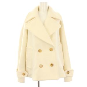 24AW ピーコート 34 ホワイト CH24WMA9607211234