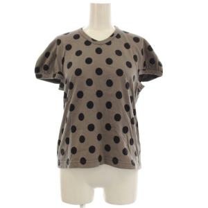 AD2009 Tシャツ カットソー 半袖 ドット S グレー RE-T013 /KH